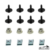 Unterfahrschutz Clips Set FüR Renault Laguna Iii Grandtour Kombi Logan Ab 02->