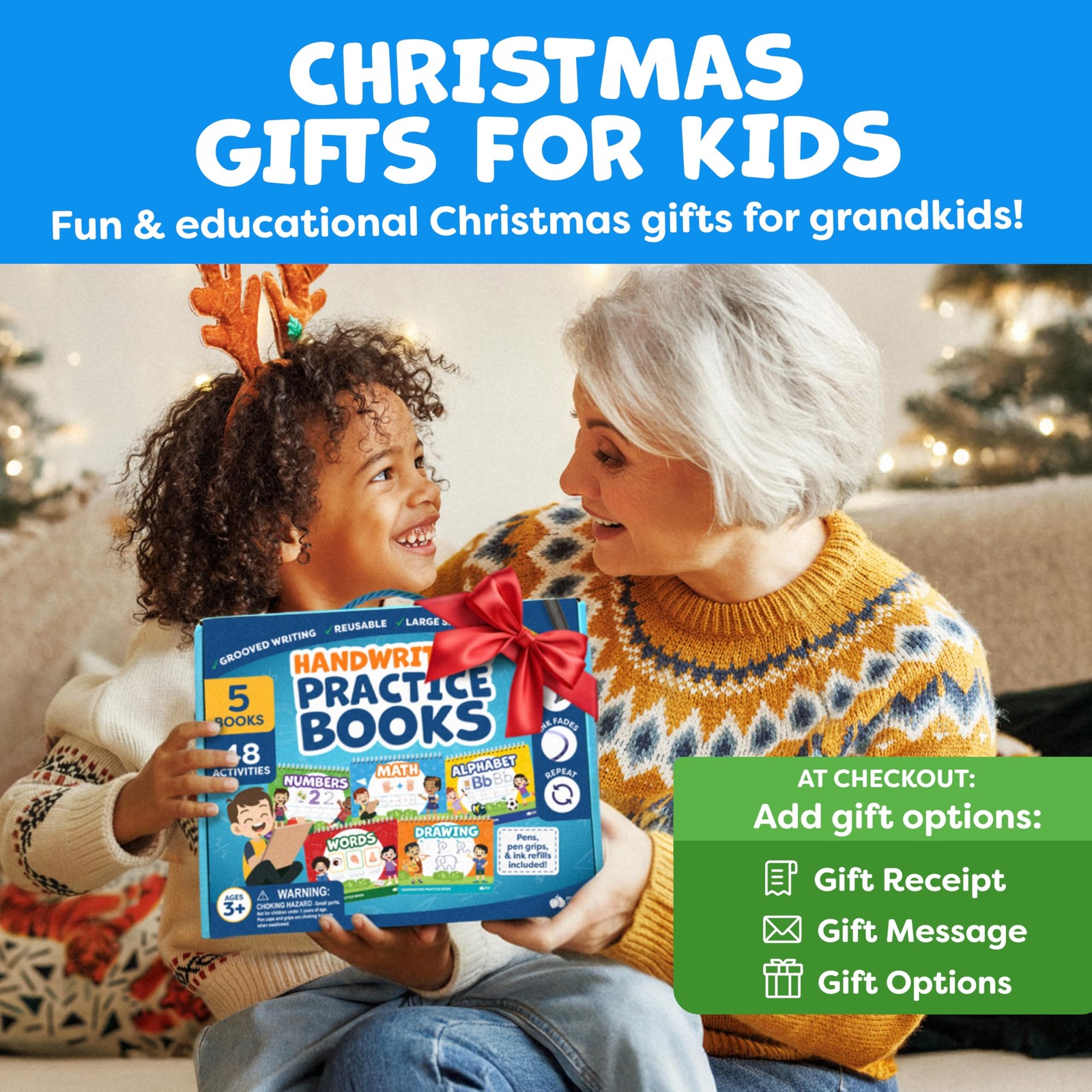 Magic Grooved Writing Practice for Kids - Grooved Handwriting Practice for Ki...