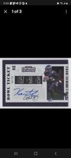2019 Contenders Draft Picks College Bowl Ticket #/99 KaVontae Turpin Auto RC