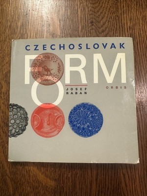 Czechoslovak Form by Josef Raban 1971 PB ORBIS PRAGUE ART CRAFTS DESIGN