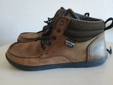 Lems Boulder Boot Mid Umber Brown Waterproof Boots Men’s Sz 8.5