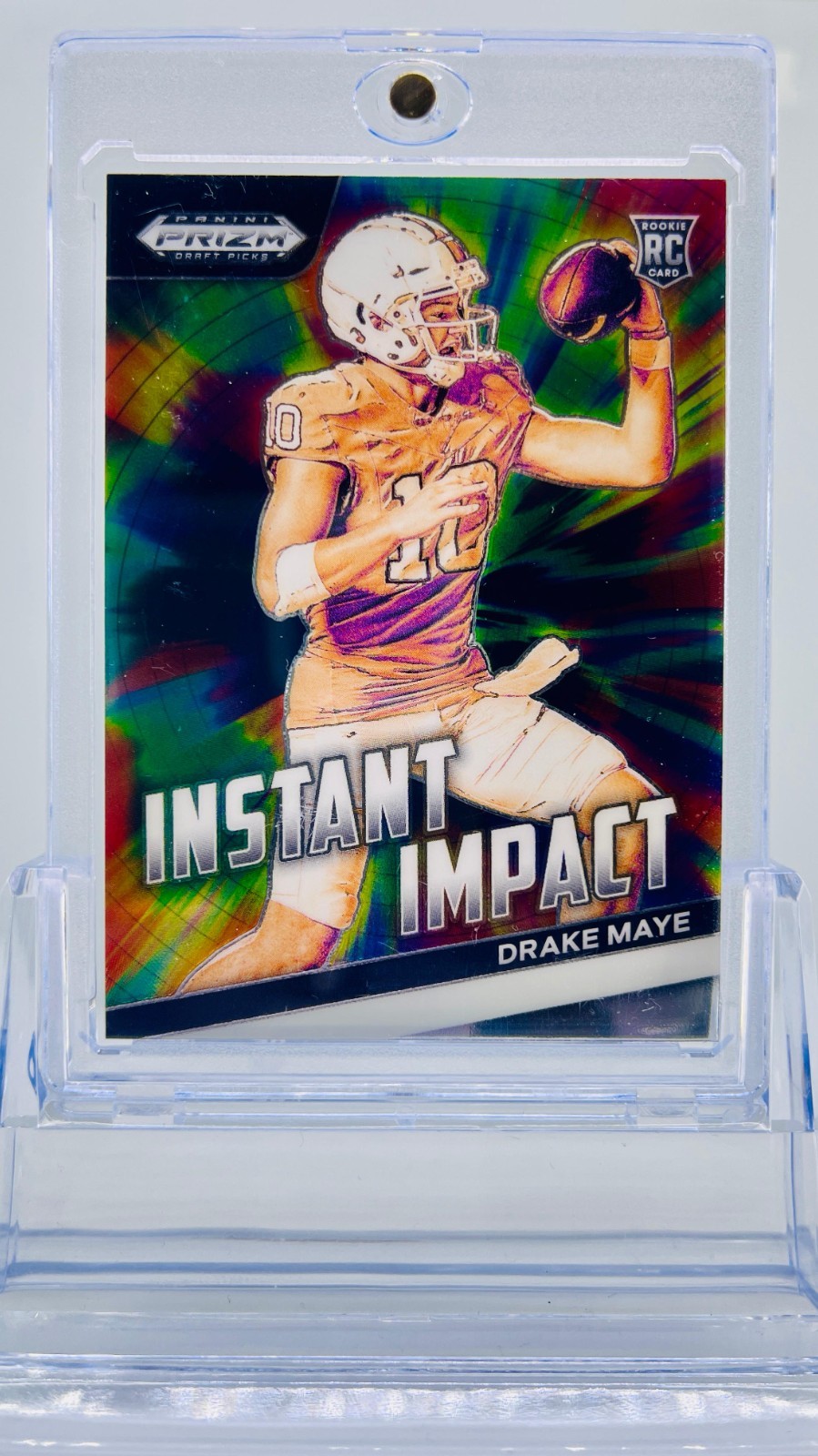 🔥2024 Prizm Draft Picks #II-DM Drake Maye (RC) Rookie Instant Impact Patriots🔥