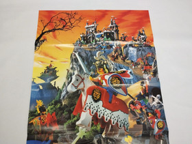 LEGO Castle Poster Large 1995 Royal Knight's p95castle 6090 6078 Dragon GOOD