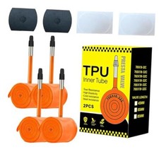 2-Pack  4-Pack TPU Inner Tubes 700C 18  32C 65mm Valve/4-PACK