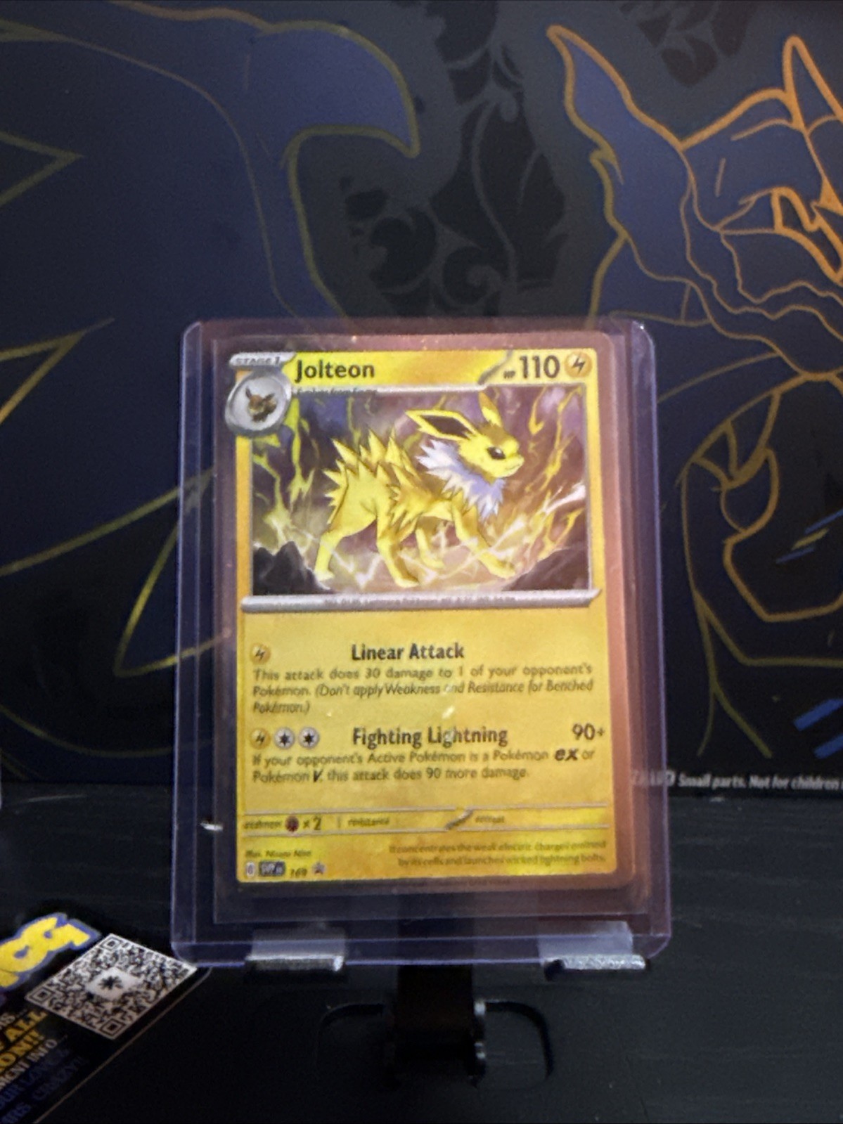Pokemon S & V Black Star Promo - Flareon SVP 167  Vaporeon 168 Jolteon  169