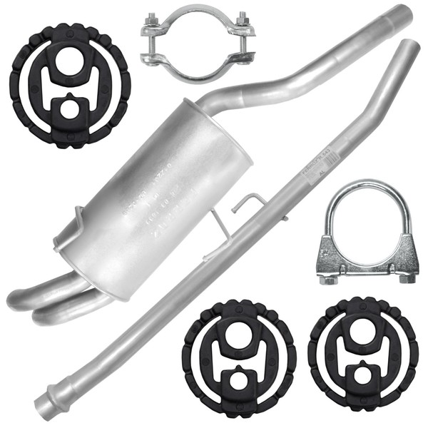 Auspuff Auspuffanlage SchalldäMpferset FüR Lancia Phedra 2.2 Jtd 02-10 Dpf-image
