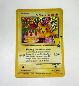 25th Anniversary Birthday Pikachu | eBay