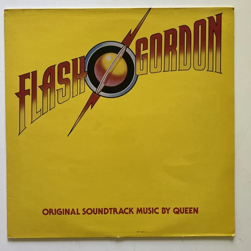QUEEN ORIGINAL FILM SOUNDTRACK Vinyl LP FLASH EMC 3351 UK 1ST PRESS 1980 EX/EX
