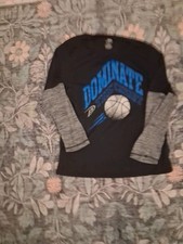 Pro Player Boys' Pullover Sweatshirt Long Sleeve Crew Neck Black Gray Blue 14