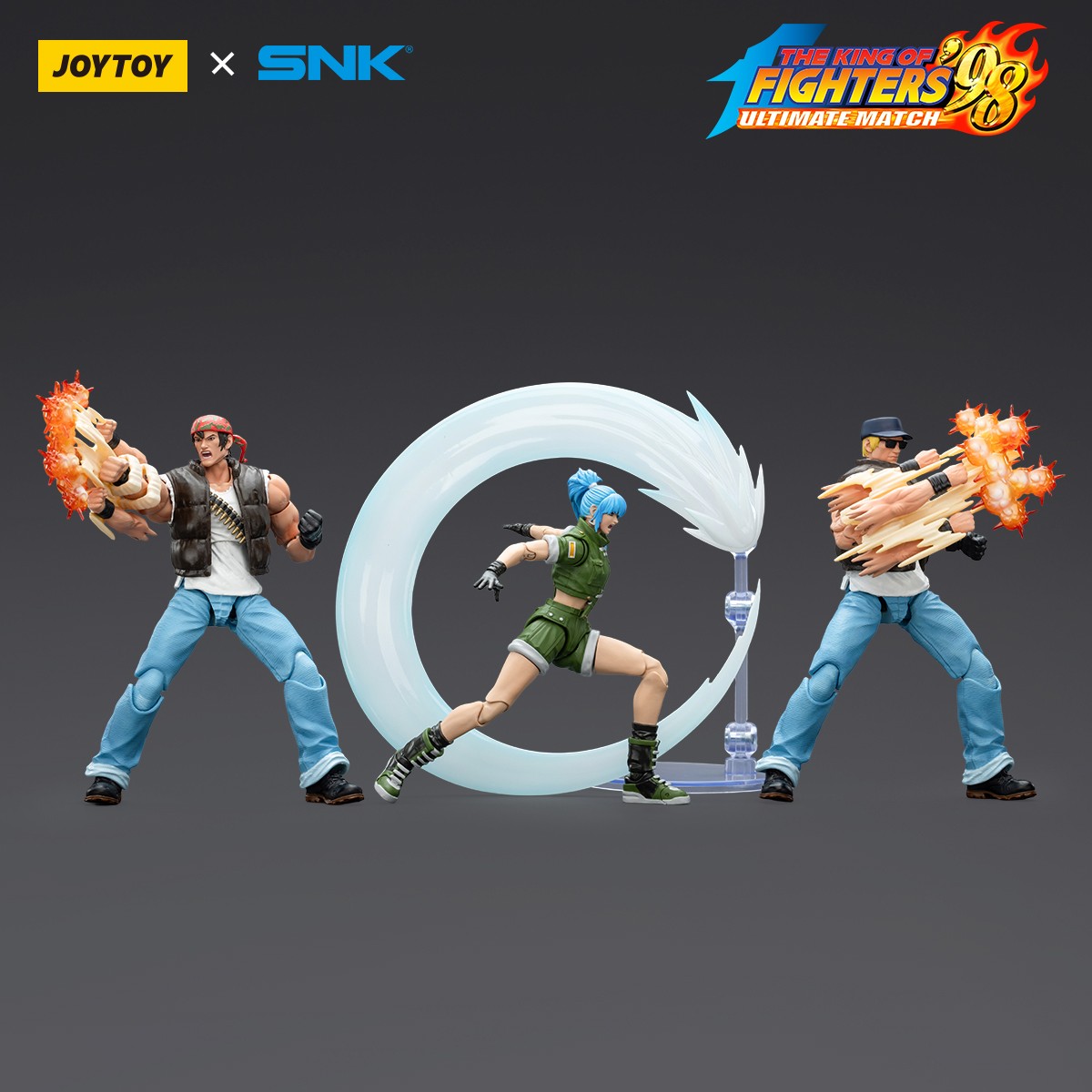 HiPlay JOYTOY SNK 1/18 KOF'98UM Ikari Warriors Team Jones/ Still