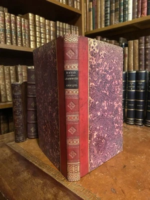 David. Grammaire grecque. 1821. + Comparaison grec ancien et moderne. 1820 EO - Photo 1/4