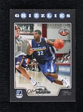 2008-09 Topps Black 26/51 OJ Mayo #198 17a5