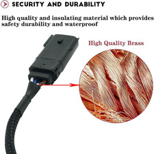 2 Pcs HID to LED Headlight Adapter Wiring Harness Connector Pigtail Plug Fit ...