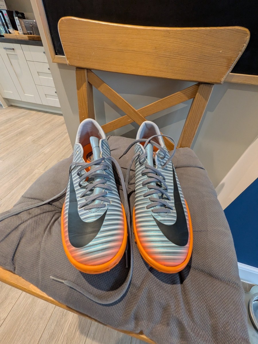 orange nike astro trainers