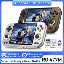 ANBERNIC RG 477M Retro Handheld Game Console  Android 14 5300mAh RG477M Gifts