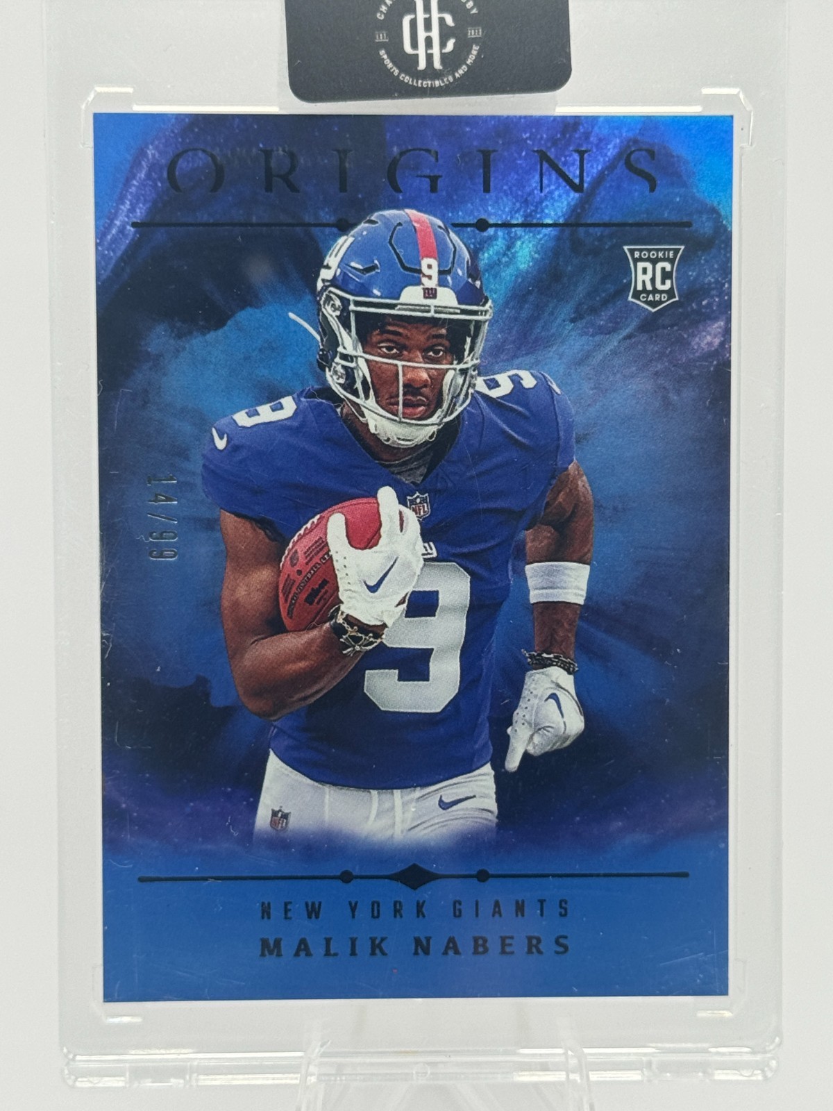 2024 Panini Origins - Rookies Malik Nabers #147 Blue /99 (RC)