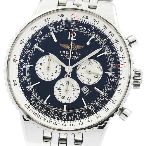 BREITLING WATCH A35340 NAVITIMER HERITAGE DATE CHRONOGRAPH AUT...