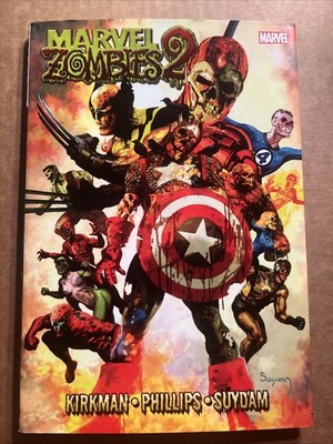 Marvel Zombies 2 - 2008 Hardcover - Robert Kirkman Signed by Arthur Suydam