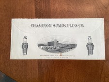 ICOLLECTZONE US 1922 Champion Spark Plug to Packard Advertising Cover  (C400)