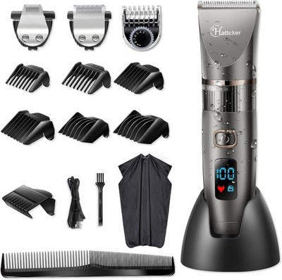 Hatteker Haarschneidemaschine Profi Haarschneider Herren Haartrimmer Bartschneid