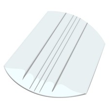 Megaware 20109 Keelguard 9' L White Keel Protector