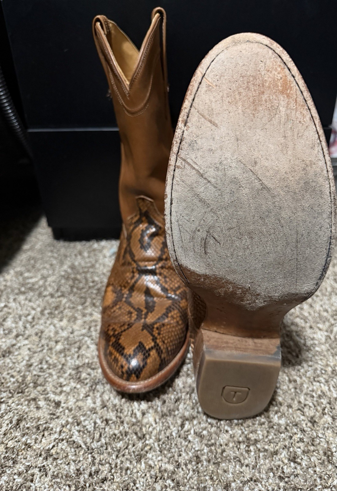 Tecovas The Billy Python Size 12 D With Matching … - image 3