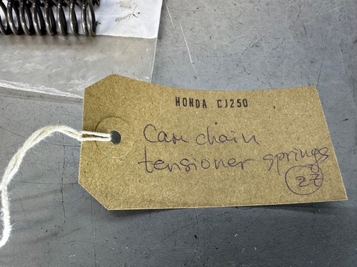 Honda CJ250 CJ 250 T Bj 1976 Steuernocken Kettenspanner Federn 14543-369-030