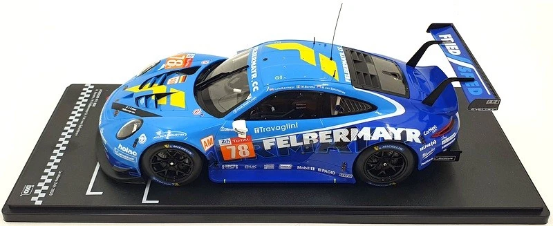 Ixo 1/18 Scale Diecast LEGT18063 - Porsche 911 RSR 24H Le Mans Felbermayr #78 - Image 4 of 4