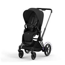 Image of Cybex ePriam Pushchair/Buggy Black and Chrome