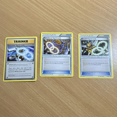 Spirit link set of 3 (Blastoise, Aerodactyl, and beedrill)