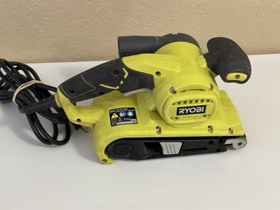 Ryobi BE319 6 Amp Portable Corded 3'' x 18'' Belt Sander Tool NO Dust Bag Works!