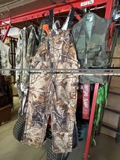 Carhartt R54 CAP Realtree Bibs Mens 38x30 Double Knee Insulated Overalls Camo