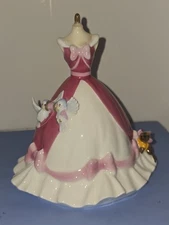 Disney's Cinderella Wedgewood Pink & White Dress Figurine #151