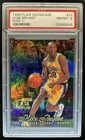 1996-97 Fleer Flair Showcase Kobe Bryant Row 1 Grace RC #31 Lakers PSA 8