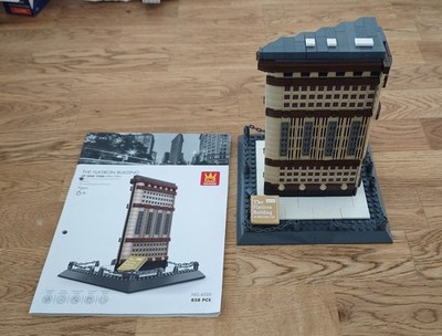 Wange 4220 Architect-Set The Flatiron Building of New York Modell Klemmbausteine