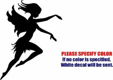 Vinyl Decal Sticker - Flying Fairy 17 Car Truck Bumper Window Laptop JDM Fun 7"