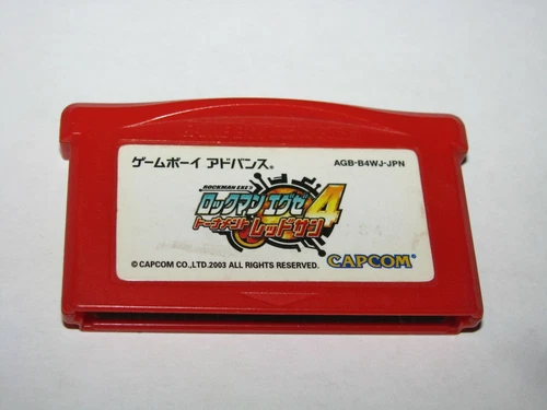 Rockman EXE 4 Tournament Red Sun Game Boy Advance GBA Japan import US Seller