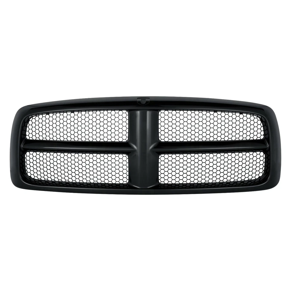 NUEVA rejilla de panal negra para Dodge Ram 2002-2005 se envía hoy Foto 2 de 4