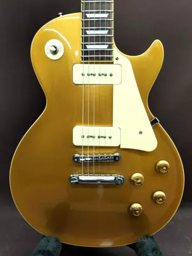 Edwards E-LP-STD/P P90 Gold Top Les Paul type Electric Guitar From Japan