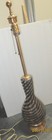Murano  Brown Black  & Copper Aventurine Glass Lamp, Excellent Condition, great! — photo 5