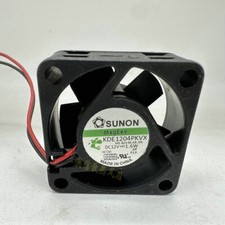 1 pcs SUNON Fan KDE1204PKVX DC12V 1.6W 4CM 40 20MM 2 wire cooling fan