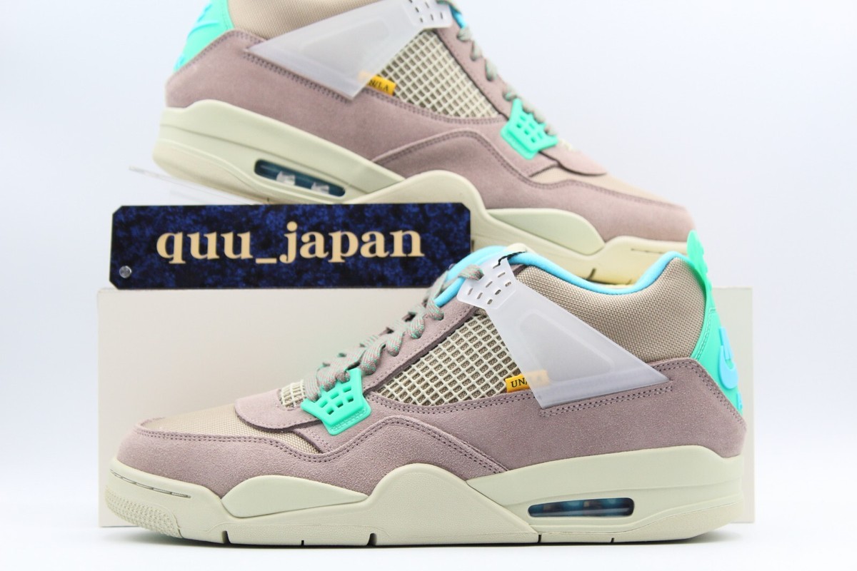 UNION × NIKE AIR JORDAN 4TAUPE HAZE 30cm BEST COLORWAY !!! UNION x JORDAN 4 