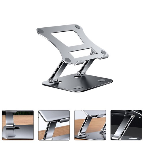 Laptop Stand Office Computer Heat Dissipation Aluminum Alloy Folding Foldable - Afbeelding 8 van 12