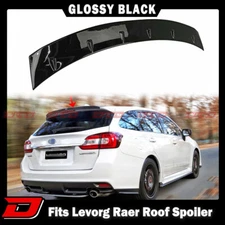 Fit for 14-19 SUBARU LEVORG 5D VM Rear Roof Spoiler Glossy Black