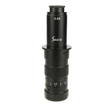 Srate 0.7x-4.5x Close-up Lense Industrial Stereo Microscope Camera C Zoom Lens
