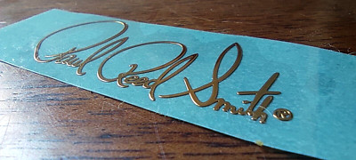 PAUL REED SMITH / PRS HEADSTOCK GOLD / GOLD LOGO GITARRENKOPF AUFKLEBER
