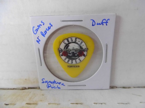 GUNS & ROSES "DUFF" SIGNATURE GUITAR PICK~READ DESCRIPTION #24~4