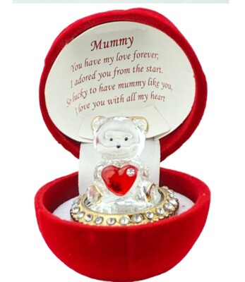 Mama Geschenk zum Muttertag Geburtstag Xmas Weihnachten Jubiläum Teddygeschenk