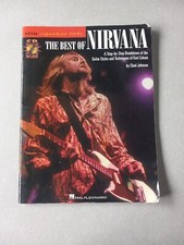 Hal Leonard The Best of Nirvana Guitar Signature Licks Book, No CD Vintage 1991