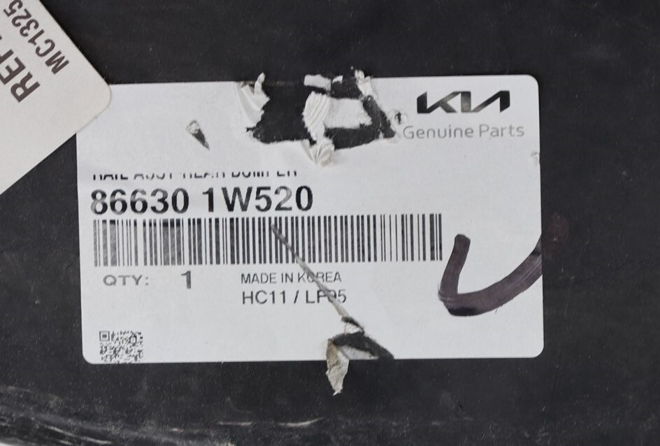 NEW OEM Rear Bumper Reinforcement Rail 866301W520 for Kia Rio 2015